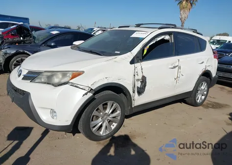 2014 Toyota Rav4 Limited z USA, uszkodzony, nr VIN 2T3YFREV1EW098050